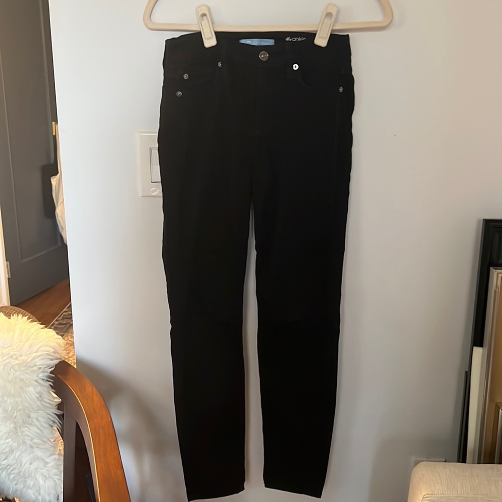 7 For All Mankind b(air) denim the ankle skinny